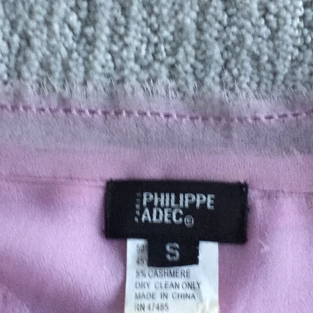 Pink cardigan
